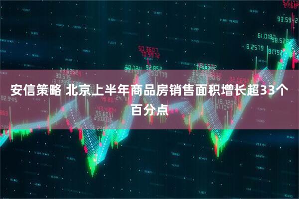 安信策略 北京上半年商品房销售面积增长超33个百分点
